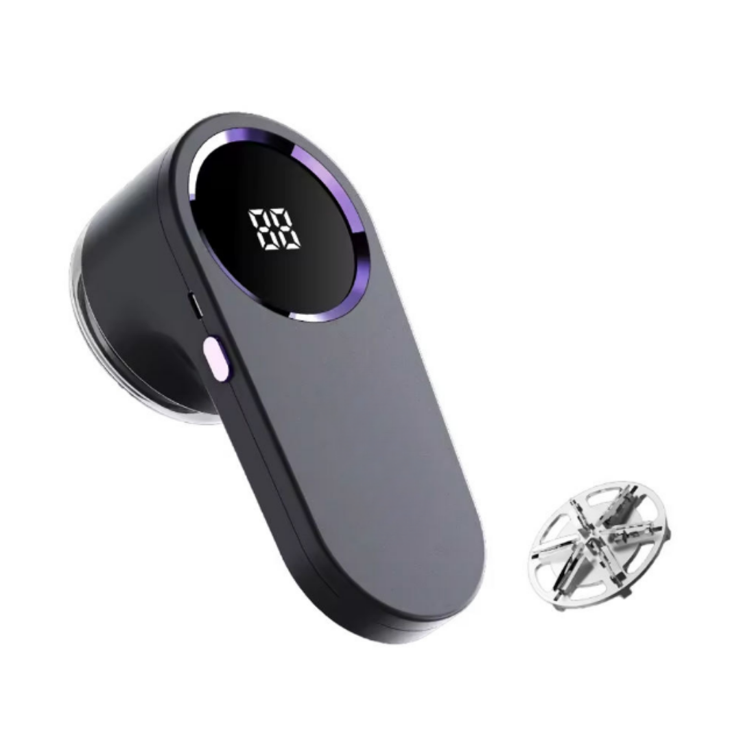 ™Fiorix | מסיר לינט חזק – 6 להבים, נטען ב-USB-C, קומפקטי